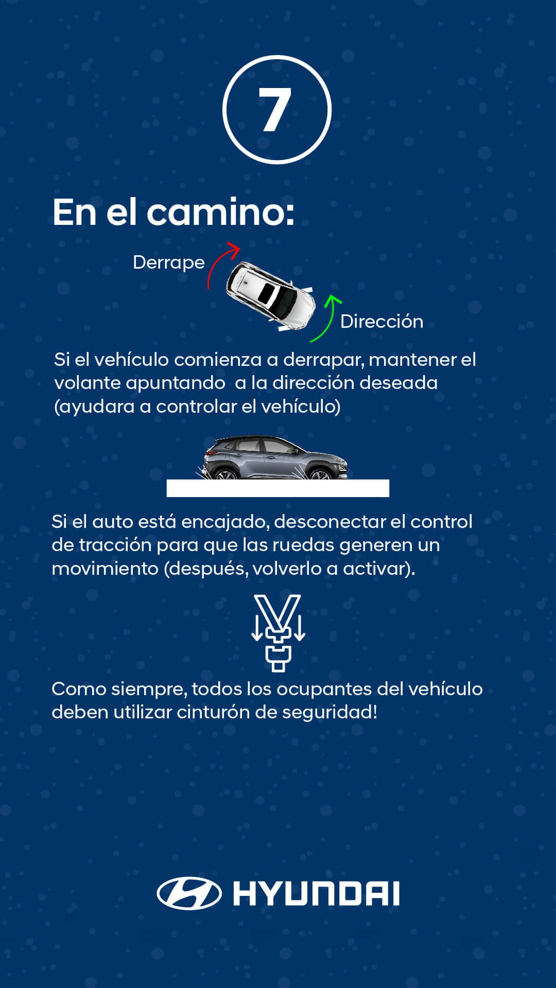 Consejos para la nieve hyundai